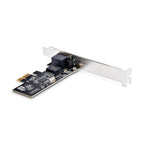 StarTech.com 1-Port 2.5Gbps NBASE-T PCIe Network Card, Intel® I225-V, Single-Port Computer Network Card, Ethernet MultiGigabit NIC, PCI Express Server LAN Card