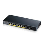 Zyxel GS1900-10HP Managed L2 Gigabit Ethernet (10/100/1000) Power over Ethernet (PoE) Black