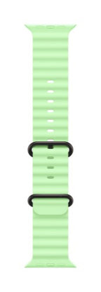Apple Black Titanium Finish Band Green Fluoroelastomer, Titanium