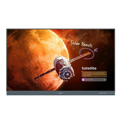 BenQ RP8605 interactive whiteboard 2.18 m (86") 3840 x 2160 pixels Touchscreen Black HDMI