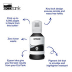 Epson C13T03M140/111 Ink bottle black high-capacity, 6K pages 120ml for Epson ET-M 1100