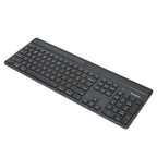 Targus Sustainable Energy Harvesting EcoSmart keyboard Bluetooth QWERTZ German Black