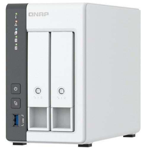 QNAP TS-216G NAS/storage server Tower Cortex-A Cortex-A55 4 GB HDD White