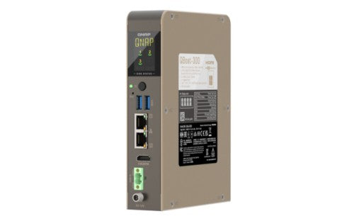 QNAP QBoat-300 NAS Compact 4 GB 0 TB QNAP QTS Grey