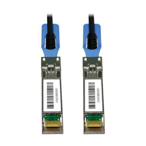 Eaton SFP28 to SFP28 25GbE Passive Twinax Copper Cable (M/M), SFP-H25G-CU3M Compatible, Black, 3 m (9.8 ft.)