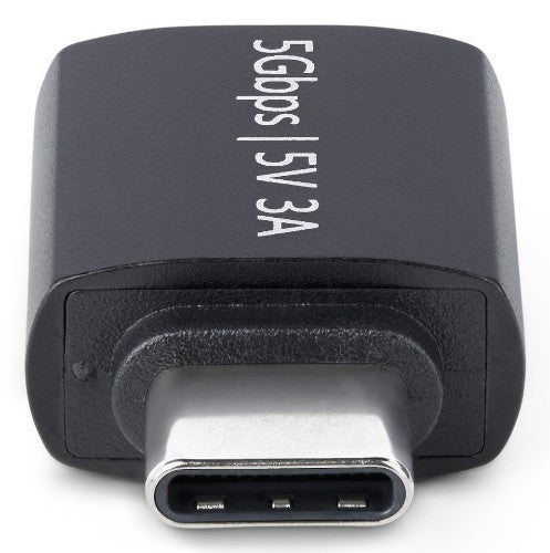 StarTech.com USB-C to USB-A Adapter, USB 5Gbps, Compact USB-C Male to USB-A Female Adapter, Durable Metal Housing, M/F