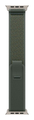 Apple 49mm Green Trail Loop - S/M - Natural Titanium Finish