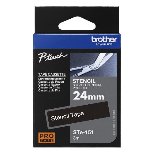 Brother STE-151 DirectLabel Stamp tape 24mm x 3m for Brother P-Touch TZ 6-36mm
