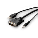 Belkin F1DN1CCBL-DH6t KVM cable Black 1.8 m