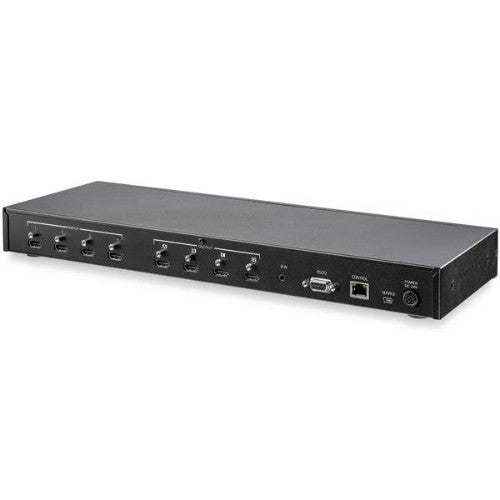 StarTech.com 4x4 HDMI Matrix Switch with Audio and Ethernet Control - 4K 60Hz - TAA