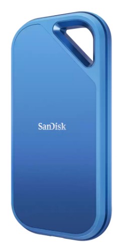 SanDisk Creator Pro 2 TB USB Type-C USB 3.2 Gen 2x2 Blue