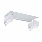 StarTech.com Ergonomic Monitor Riser Stand, Up to 33lb/15kg, Fixed height 3.5in/9cm, Desktop Computer Monitor/Laptop Riser, Steel Platform, Quick Assembly, Optimize Desk Space - TAA