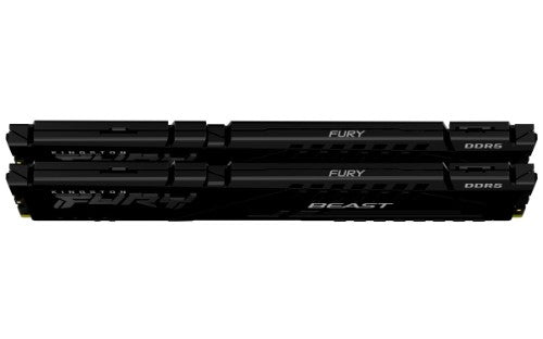 Kingston Technology FURY Beast 64GB 5600MT/s DDR5 CL36 DIMM (Kit of 2) Black