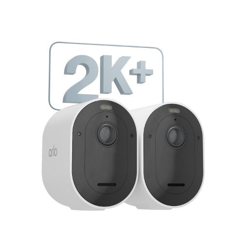 Arlo Pro 5 2K+ Outdoor Security Camera, 2-cam