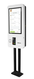 Allsee Technologies SO22B Signage Display Kiosk design 55.9 cm (22") Wi-Fi 250 cd/m² Full HD White Touchscreen Built-in processor