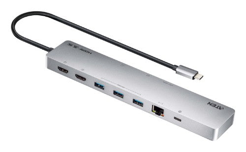 ATEN UH3240 interface hub USB Type-C Silver