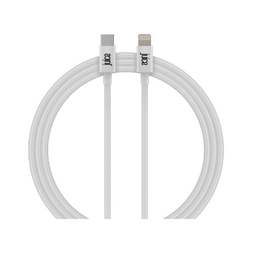 Juice JUI-CABLE-LIGHT-TYPEC-2M-RND-WHT lightning cable White