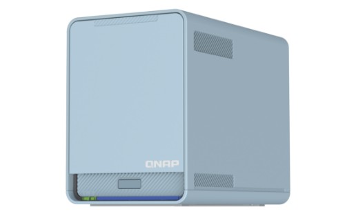 QNAP QMiroPlus-201W NAS Desktop Ethernet LAN Blue J4125
