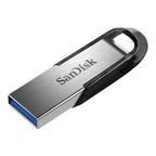 SanDisk Ultra Flair USB flash drive 64 GB USB Type-A 3.2 Gen 1 (3.1 Gen 1) Black, Silver