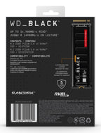 SanDisk Black WD_BLACK™ SN8100 NVMe™ SSD POWERED BY 2 TB, [With Heatsink]