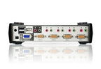 ATEN CS1734B KVM switch Rack mounting Black, Grey