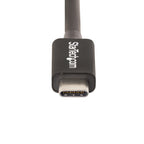 StarTech.com 1.6ft (50cm) Thunderbolt 4 Cable - 40Gbps - 100W PD - 4K/8K Video - Intel-Certified Thunderbolt Cable - Compatible w/USB 4/Thunderbolt 3/USB 3.2/USB Type-C/DisplayPort