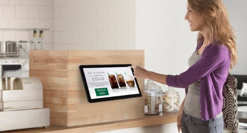 Allmounts AS110POS monitor mount / stand 68.6 cm (27") Wall Black, Silver