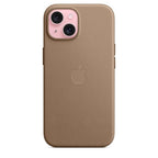 Apple iPhone 15 FineWoven Case with MagSafe - Taupe