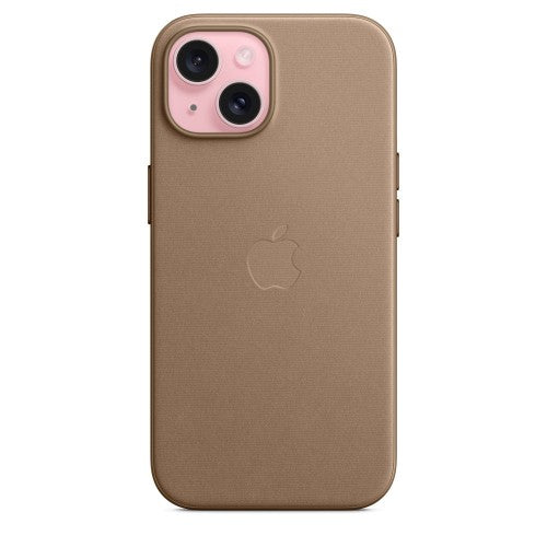 Apple iPhone 15 FineWoven Case with MagSafe - Taupe