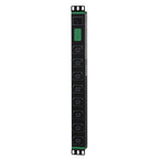 APC Easy Rack PDU, Basic, Horizontal, 1 Phase, 3.7kW, 230V, 16A, 8 x C13 outlets, IEC60320 C20 inlet