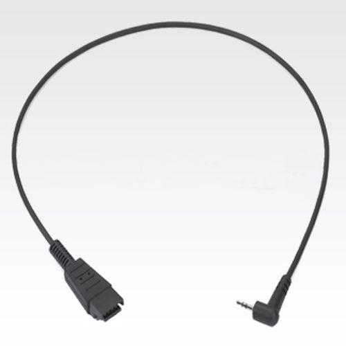 Motorola 25-124387-02R audio cable 2.5mm Black