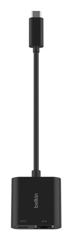 Belkin INC019BTBK laptop dock/port replicator Wired USB 3.2 Gen 1 (3.1 Gen 1) Type-C Black