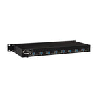Tripp Lite B024-DPU08 8-Port DisplayPort/USB KVM Switch with Audio/Video and USB Peripheral Sharing, 4K 60 Hz, 1U Rack-Mount