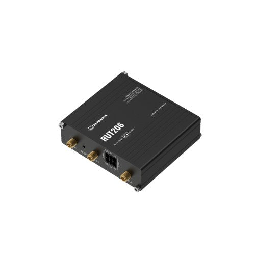 Teltonika RUT206 INDUSTRIAL wireless router Fast Ethernet Single-band (2.4 GHz) 4G Black
