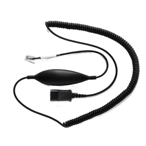 V7 BL-10+P telephone cable 2 m Black