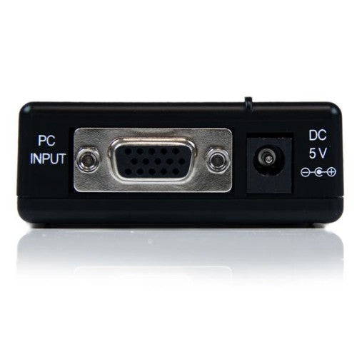 StarTech.com High Resolution VGA to Composite (RCA) or S-Video Converter - PC to TV - TAA