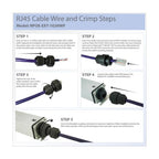 Tripp Lite NPOE-EXT-1G30WP Gigabit Ethernet PoE/PoE+ Extender, Water Resistant - Cat5e/6/6a, IP65, IEEE 802.3at/af, 30W, 1 Port