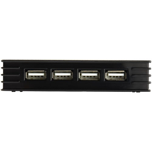 StarTech.com 4 Port Black USB 2.0 Hub - TAA