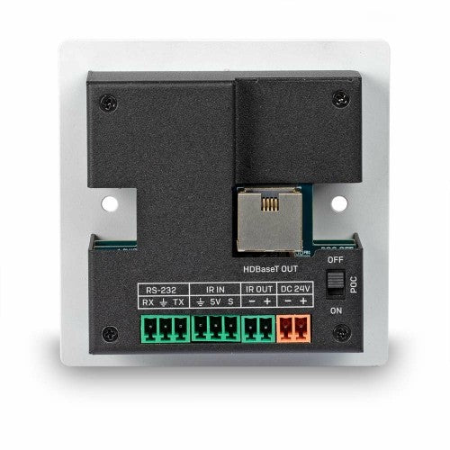 Lindy 150m Cat.6 HDMI 4K60 & Type C HDBaseT UK Wall Plate KVM Extender, Transmitter