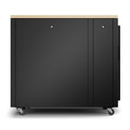 APC NetShelter Soundproof, 17U, Server Rack Enclosure, 230V, Maple