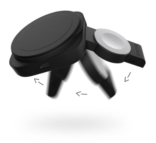 OtterBox Zens Travel Wireless Charger Pro 2, Black