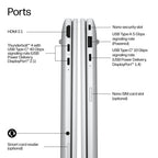 HP EliteBook 6 8 G2i Next Gen AI PC Copilot+ PC Intel Core Ultra 5 325 Laptop 33.8 cm (13.3") WUXGA 16 GB LPDDR5x-SDRAM 512 GB SSD Wi-Fi 7 (802.11be) Windows 11 Pro Silver