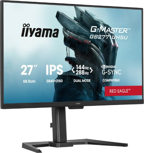 iiyama G-MASTER Unleash your full gaming potential with the versatile 4K GB2771UHSU Red Eagle