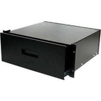 StarTech.com 4U Black Steel Storage Drawer for 19in Racks and Cabinets