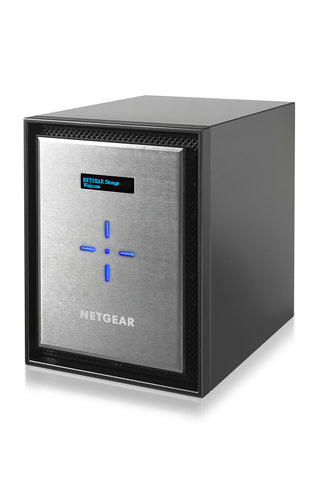NETGEAR ReadyNAS 626X NAS Mini Tower Intel® Xeon® D D-1521 8 GB DDR4 24 TB SSD Black, Silver