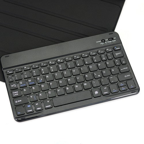 DEQSTER Slim Combo Keyboard for iPad 10.2" (7th/8th/9th Gen.), QWERTY Layout