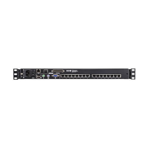 Eaton B064C-16-1-IP KVM switch Rack mounting Black