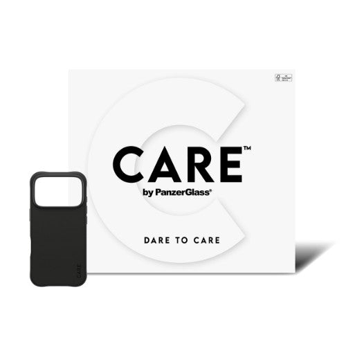PanzerGlass CARE by ® Fashionable Case Samba Black w. MagSafe iPhone 17 Pro