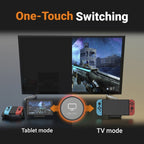 j5create JCD620 Mini Docking Station for Nintendo Switch™, Black