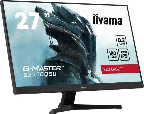iiyama G-MASTER Unleash your full gaming potential with the Fast IPS G2770QSU Red Eagle